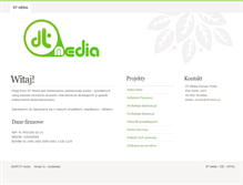 Tablet Screenshot of dtmedia.pl